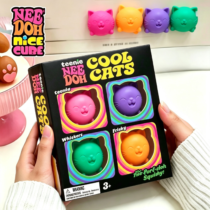 Fidget Cube Original - ニードーハ ナイスアイスキューブ フィジェットトイ スローリバウンド スクイッシートイ ストレス解消