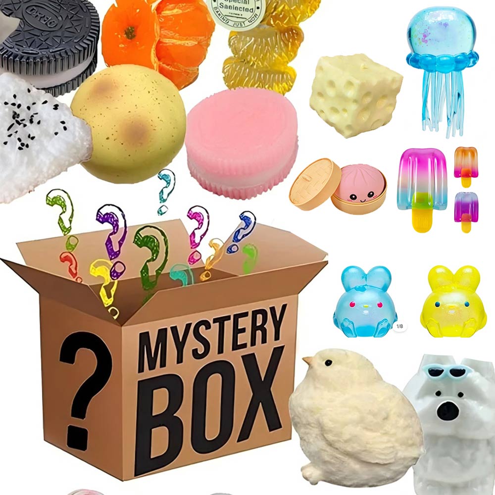 ホットブラインドボックス ミステリー カワイイ猫の足餅 スク - Mystery Box Blind Bag のレビューと価格