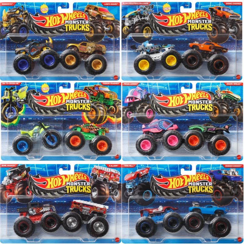 2026 ホットウィール モンスタートラック Fyj64 H - Hot Wheels Car Monster Trucks のレビューと価格