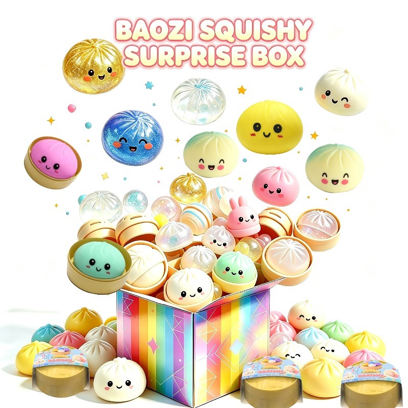 100種類以上のランダムスタイルのスクイッシー・サプライズ・ - Mystery Box Blind Bag のレビューと価格